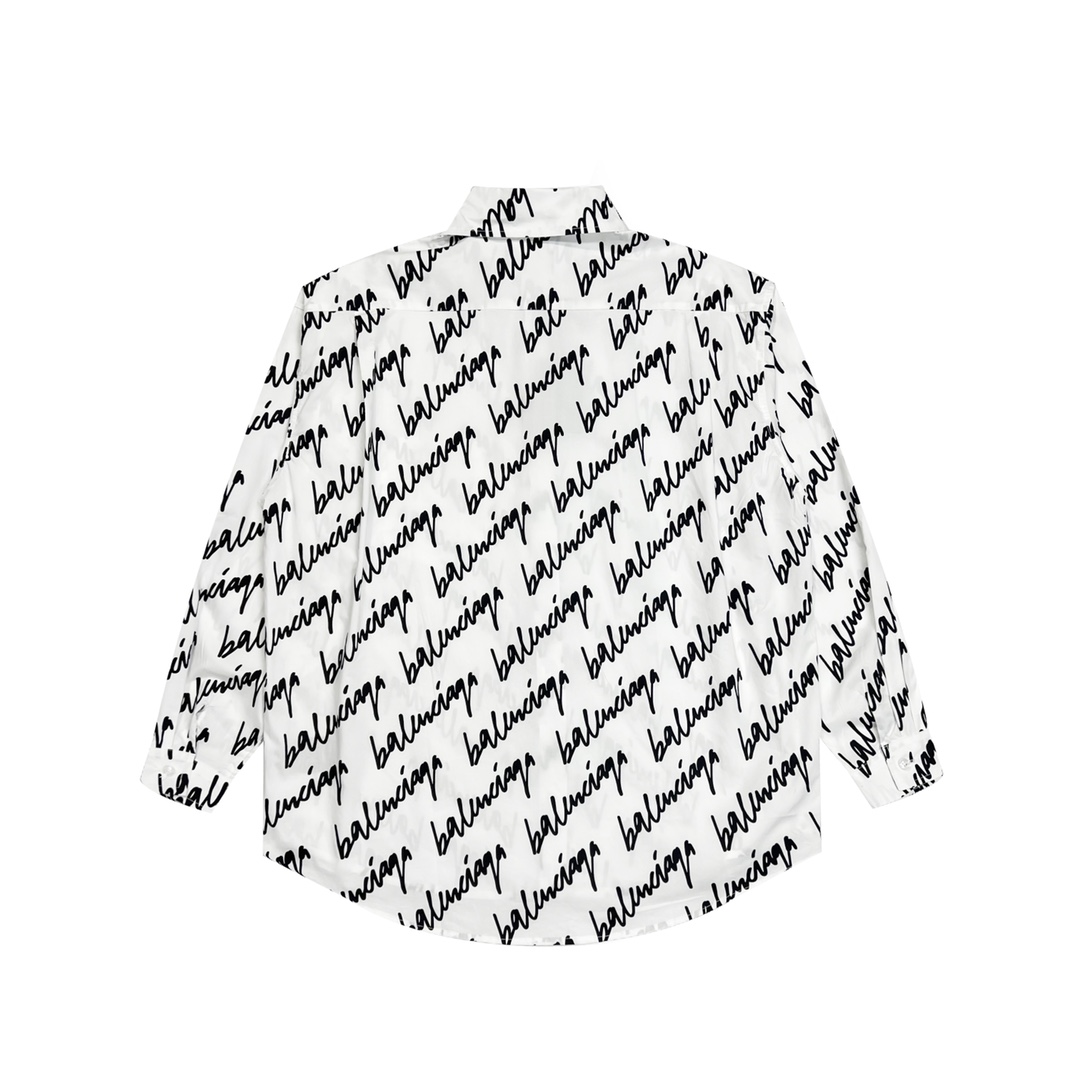 【2024】【BALENCIAGA  公式旗艦店】バレンシアガ   シャツ ご好評に付き再入荷！