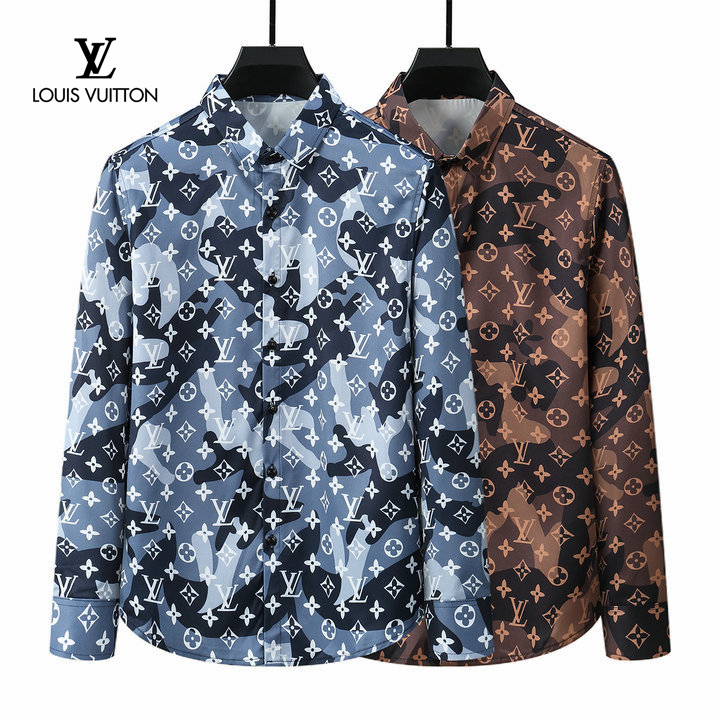 Louis Vuitton ルイヴィトン  長袖シャツ 2カラー