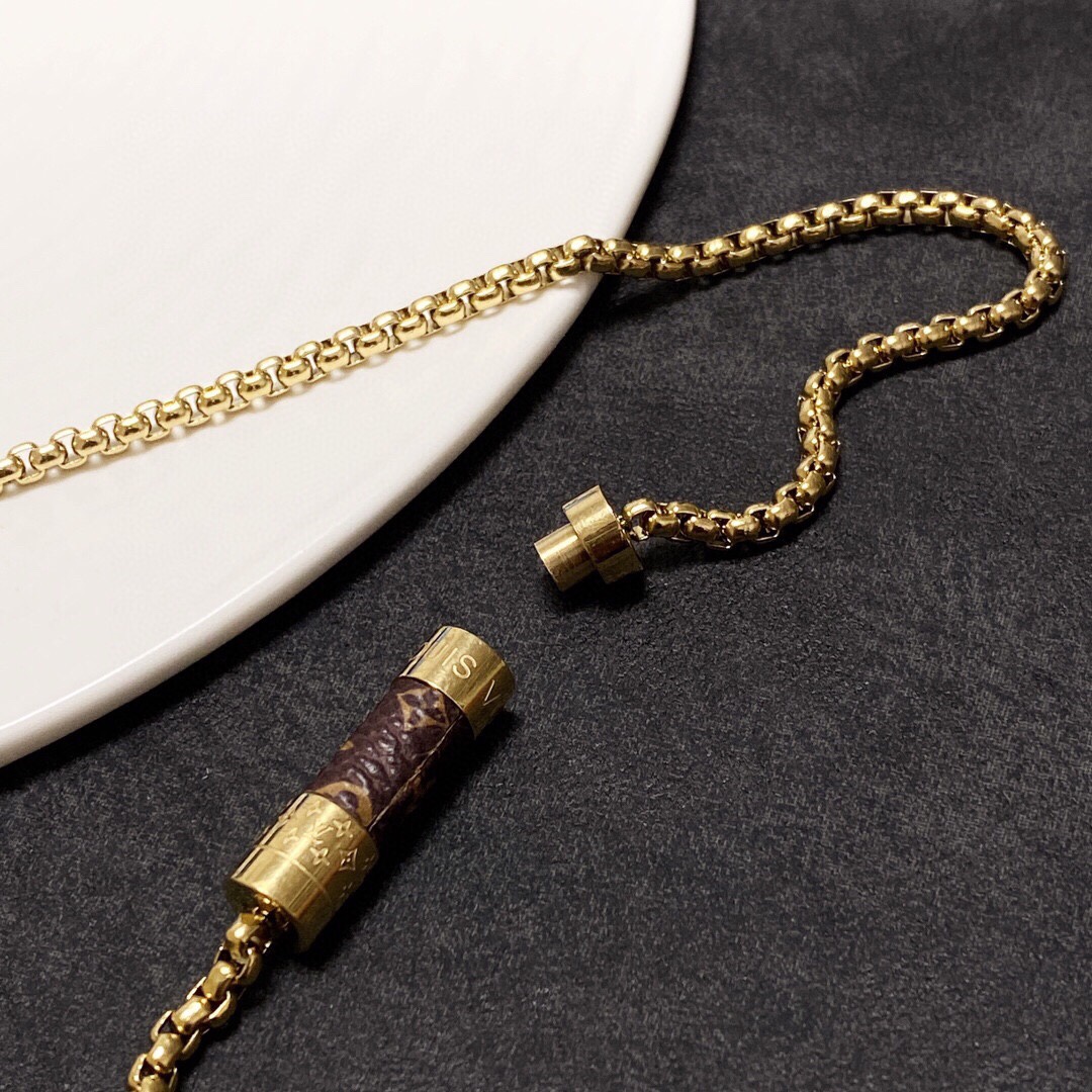 【2024】【 LOUIS VUITTON】ネックレス、新しいネックレス万能シンプルファッションオーナメント