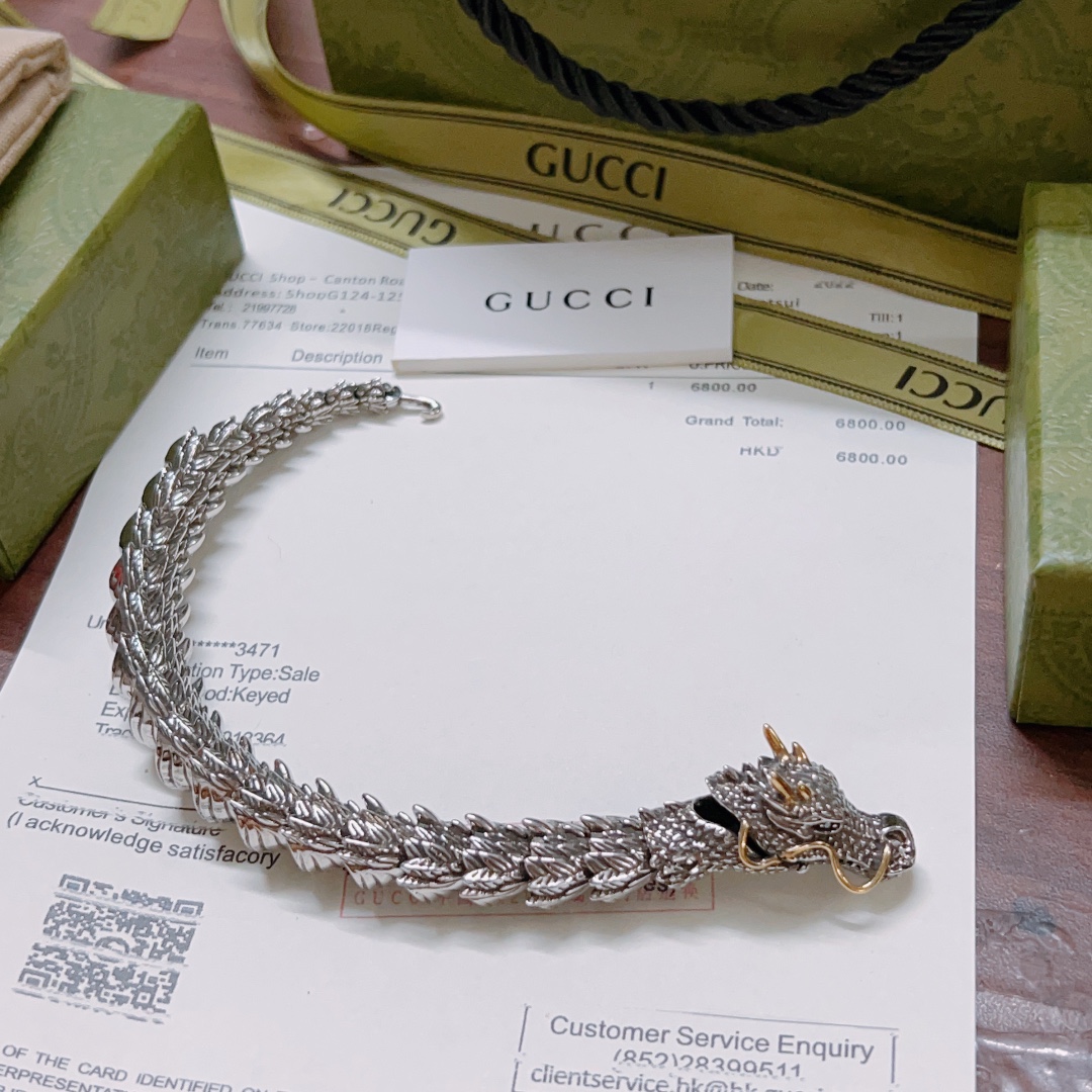 【 GUCCI】ブレスレット、ファッションシンプルなスタイル