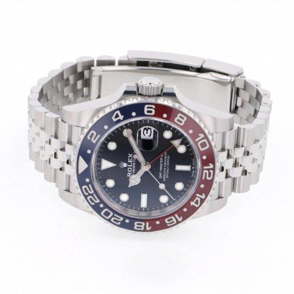 【2024】ROLEX GMTマスターⅡ ウォッチ : オイスタースチール - M126710BLRO-0001