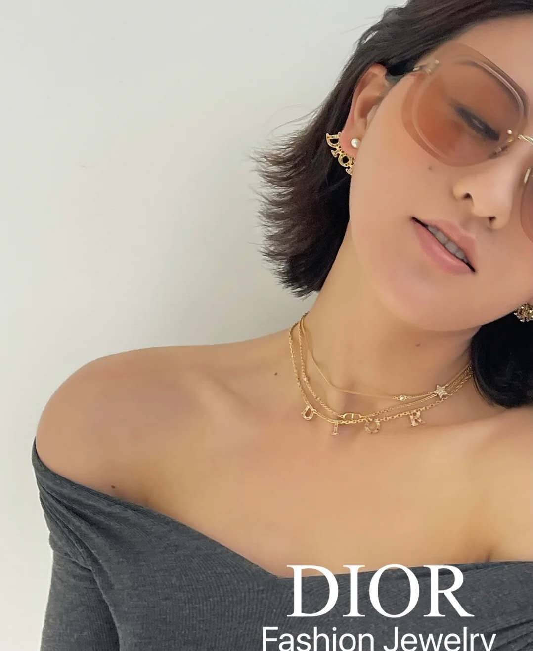 【2024】【 DIOR】ネックレス、新しいネックレス万能シンプルファッションオーナメント