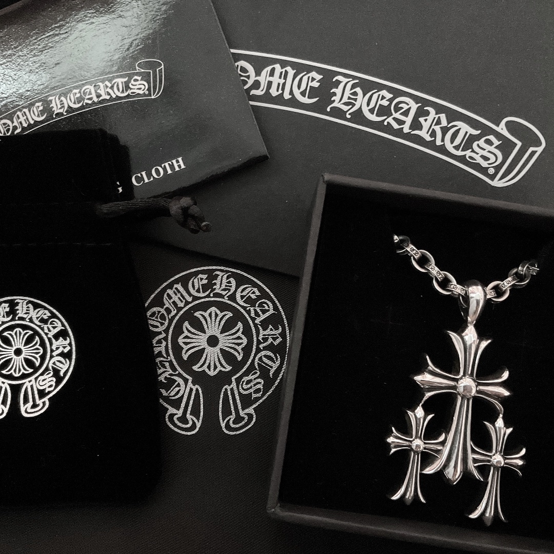 【2024】【Chrome Hearts】ネックレス、新しいネックレス万能シンプルファッションオーナメント