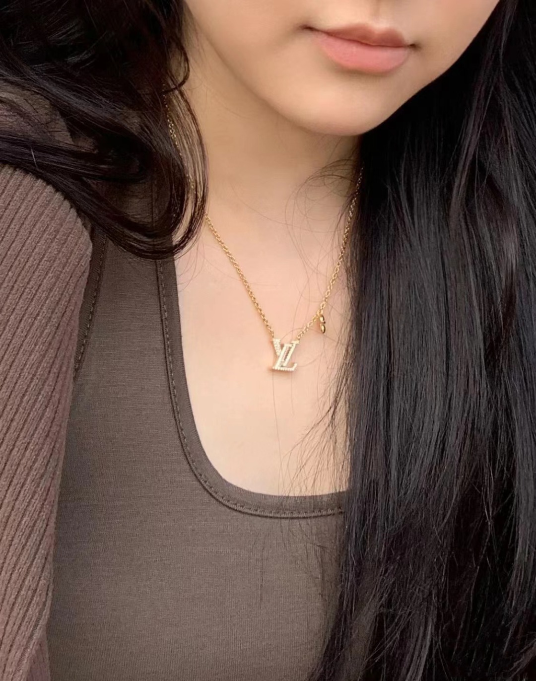 【2024】LV【 LOUIS VUITTON】ネックレス、新しいネックレス万能シンプルファッションオーナメント