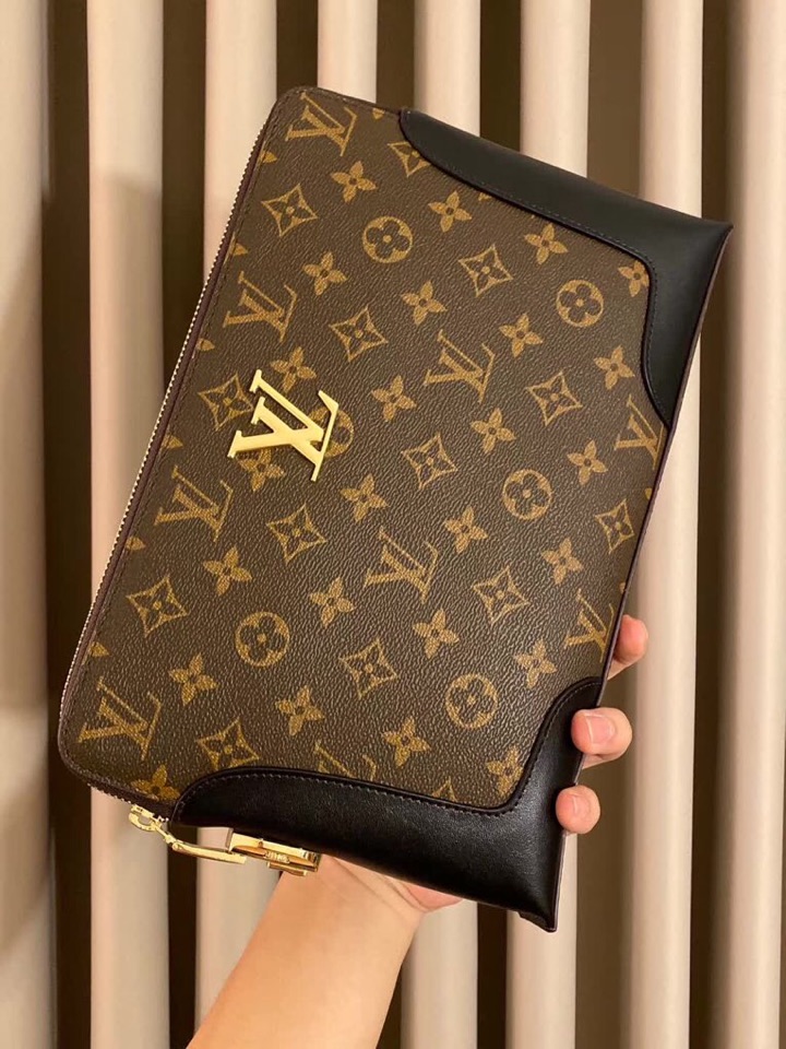 【LOUIS VUITTON  公式旗艦店】ルイヴィトン  クラッチバッグ  当日出荷 好評に付き再入荷！29*19*4CM
