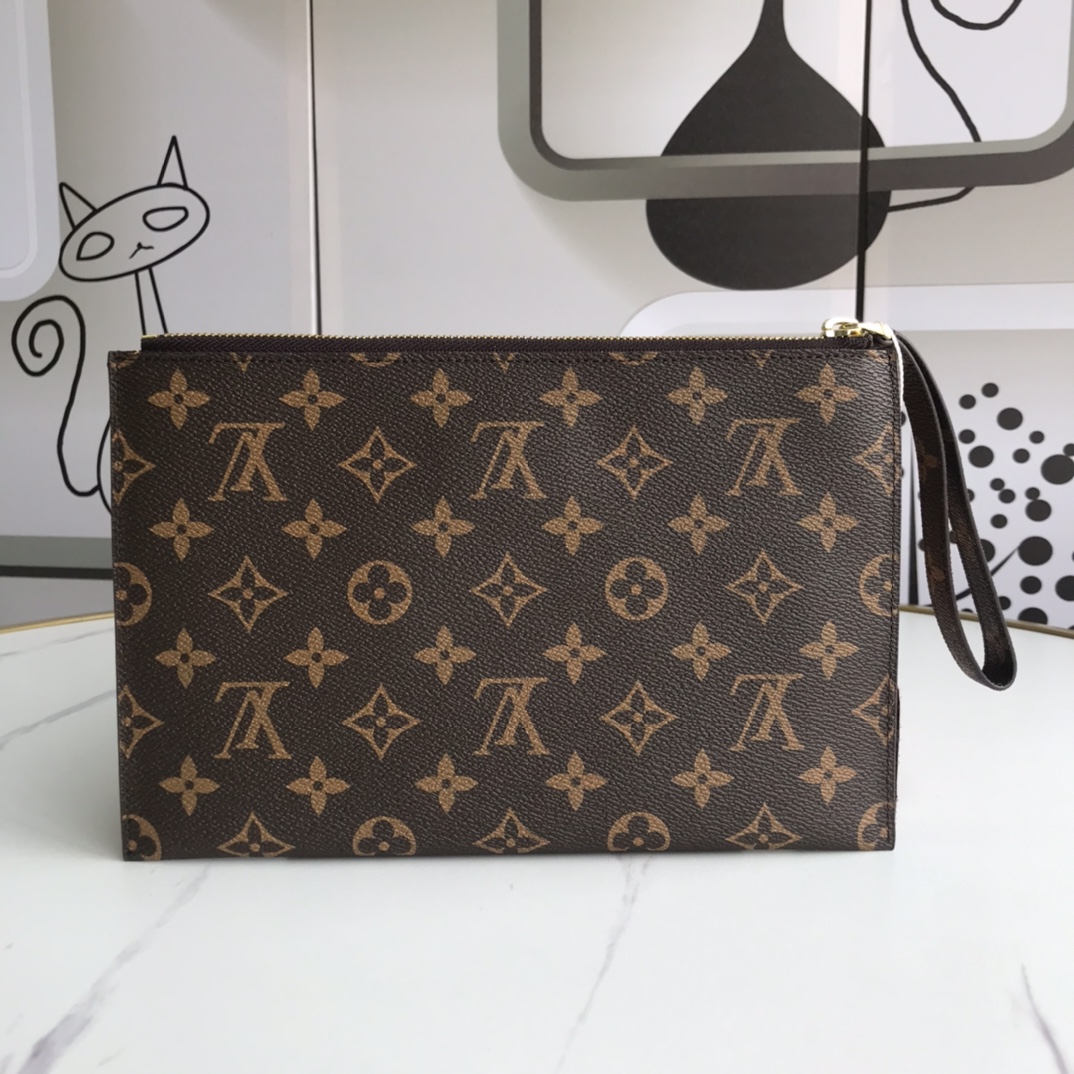 【LOUIS VUITTON公式 旗艦店】ルイヴィトン  クラッチバッグ   当日出荷 好評に付き再入荷！24*17cm