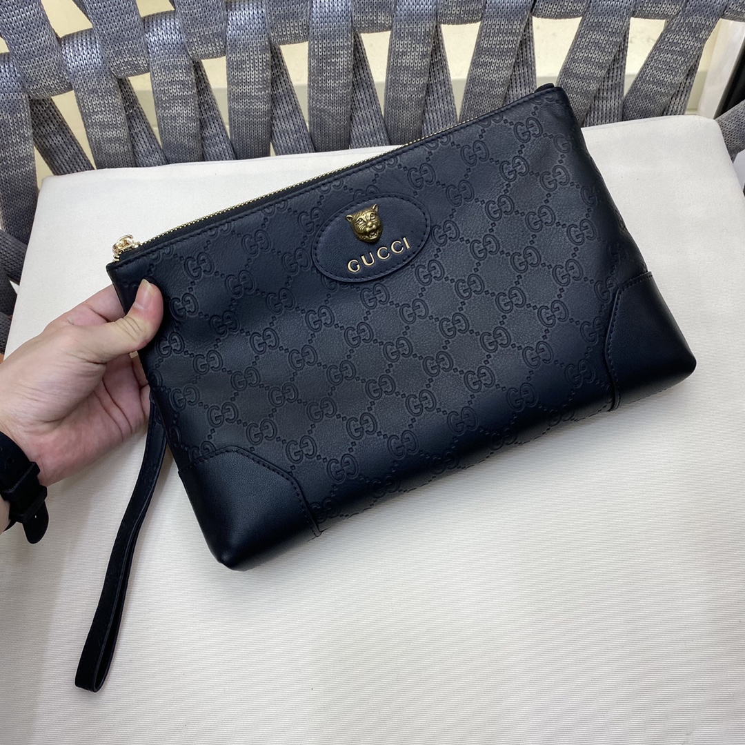 【2024】【GUCCI 公式 旗艦店】クッチ  クラッチバッグ 当日出荷 好評に付き再入荷！28*19*3CM