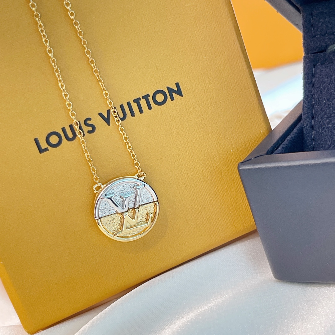 【LOUIS VUITTON】ネックレス、新しいネックレス万能シンプルファッションオーナメント