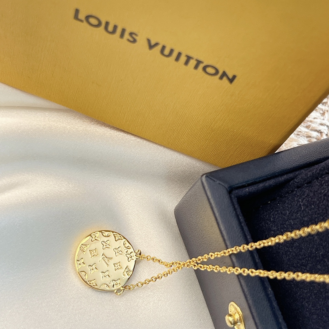 【LOUIS VUITTON】ネックレス、新しいネックレス万能シンプルファッションオーナメント