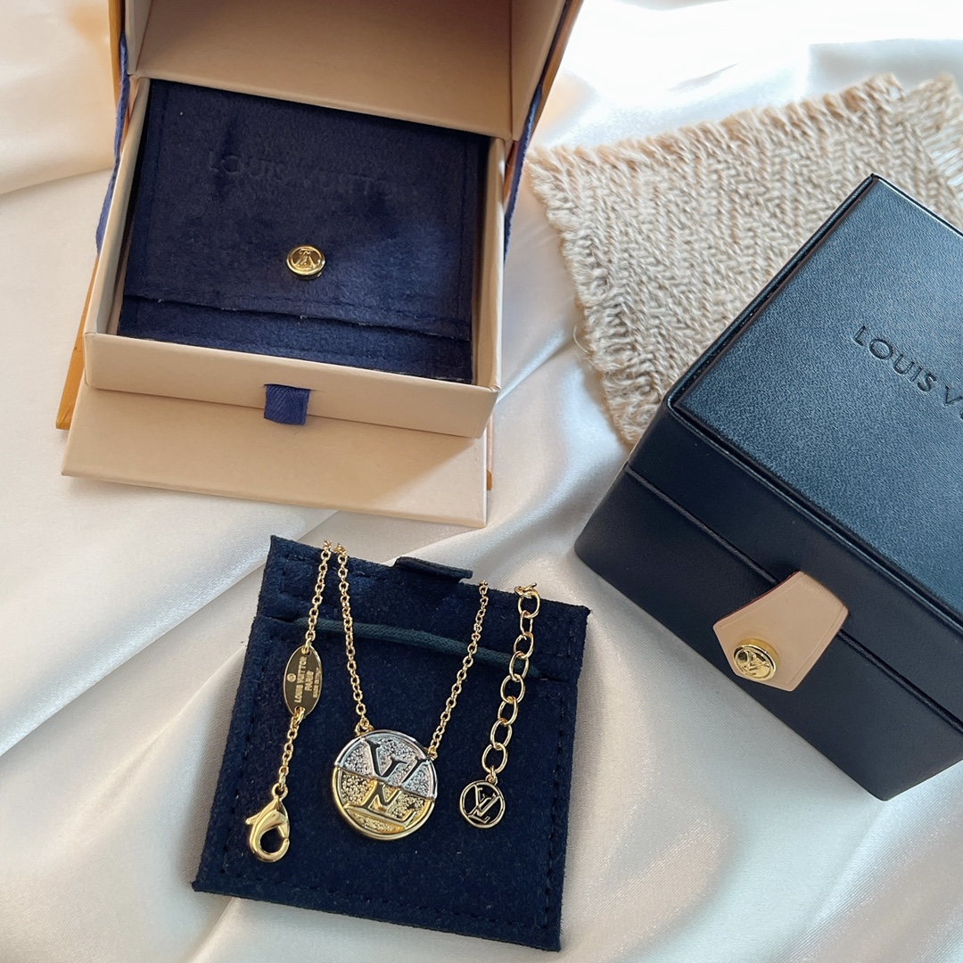 【LOUIS VUITTON】ネックレス、新しいネックレス万能シンプルファッションオーナメント