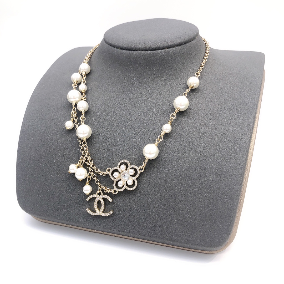 【2024】【CHANEL】ネックレス、新しいネックレス万能シンプルファッションオーナメント