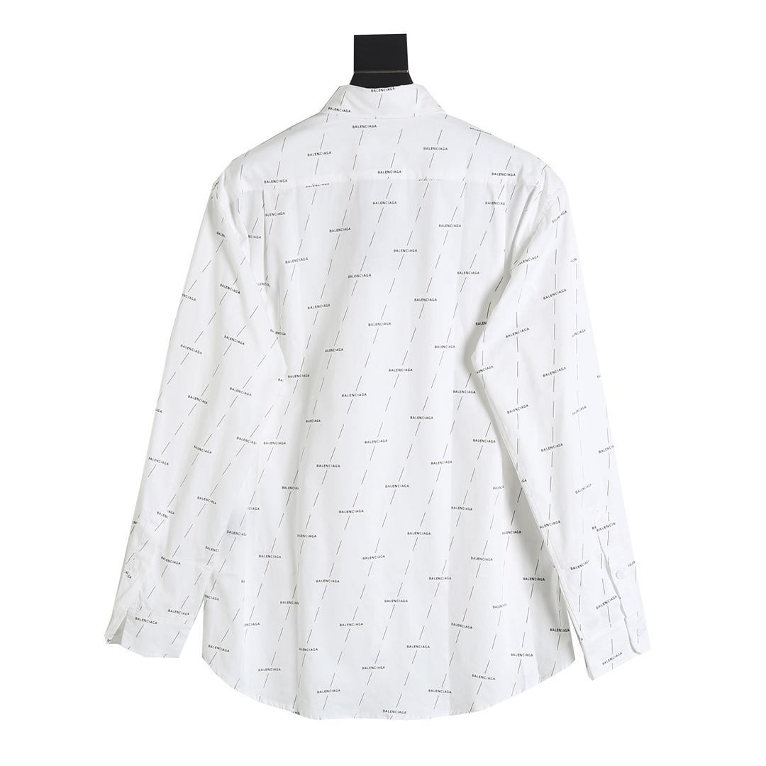 【2024】【BALENCIAGA  公式旗艦店】バレンシアガ  シャツ  ご好評に付き再入荷！