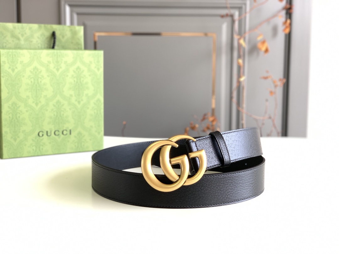 【2024】【GUCCI】(クッチ) 4cmベルト メンズ