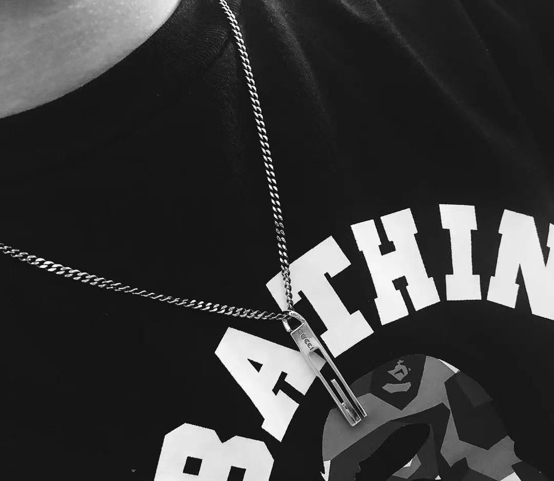 【GUCCI】ネックレス、新しいネックレス万能シンプルファッションオーナメント