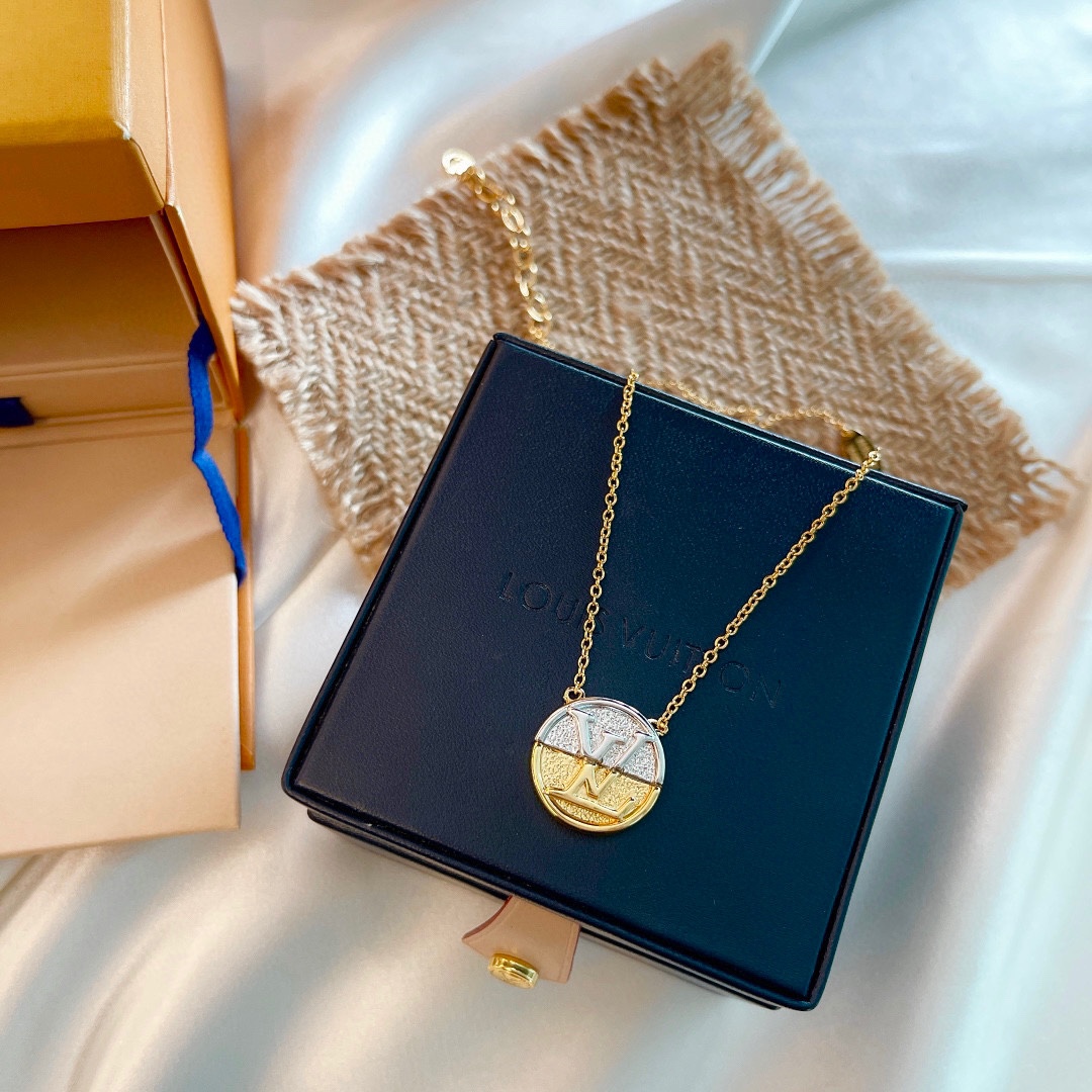 【LOUIS VUITTON】ネックレス、新しいネックレス万能シンプルファッションオーナメント