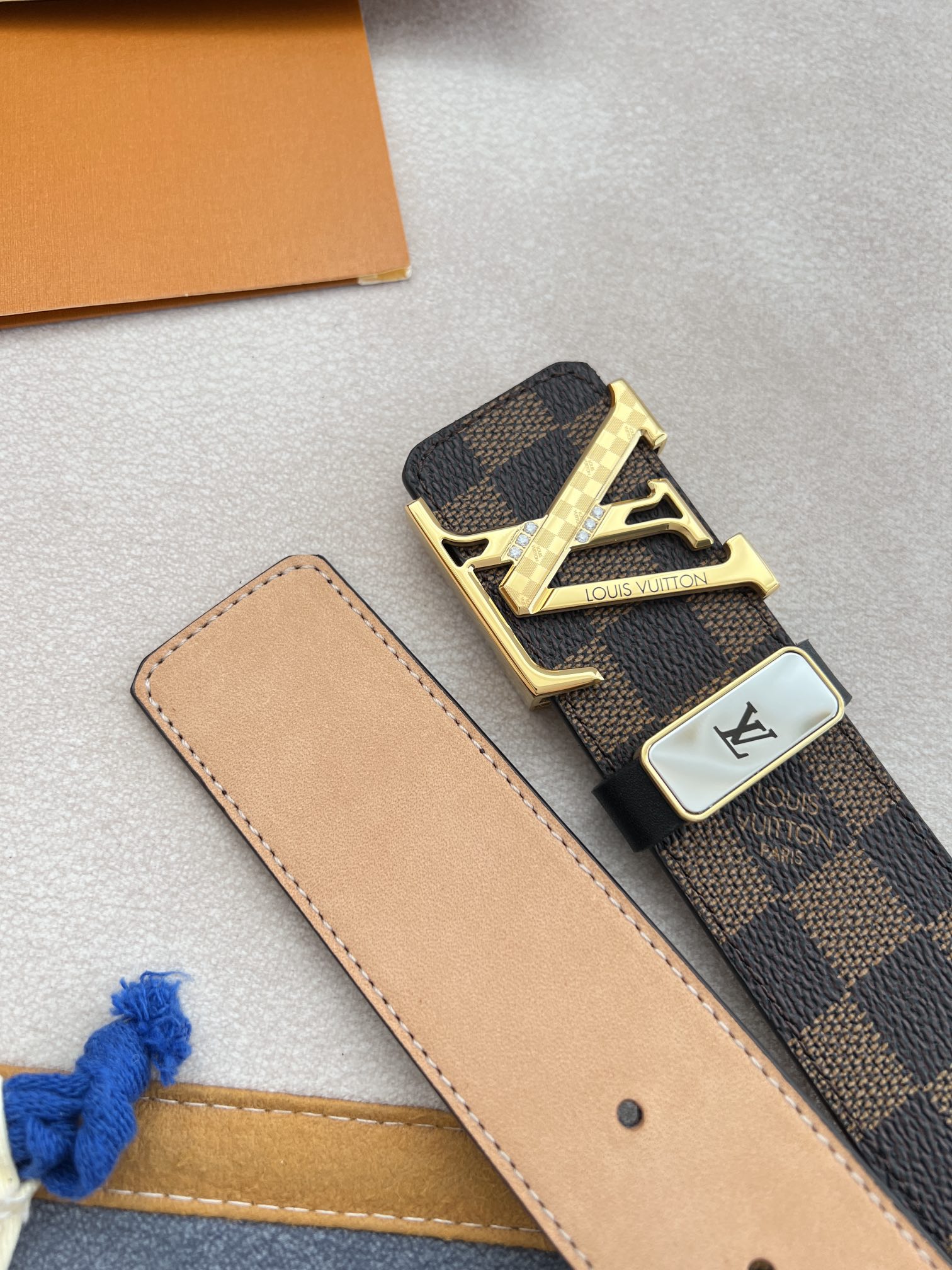 【 LOUIS VUITTON】(ルイヴィトン) 3.8cmベルト メンズ