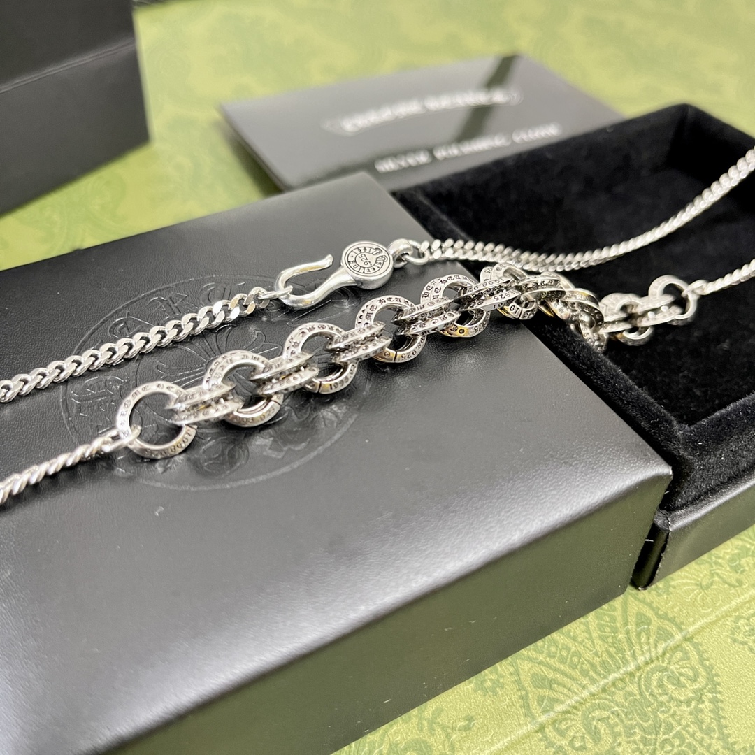 【2024】【CHROME HEARTS】ネックレス、新しいネックレス万能シンプルファッションオーナメント