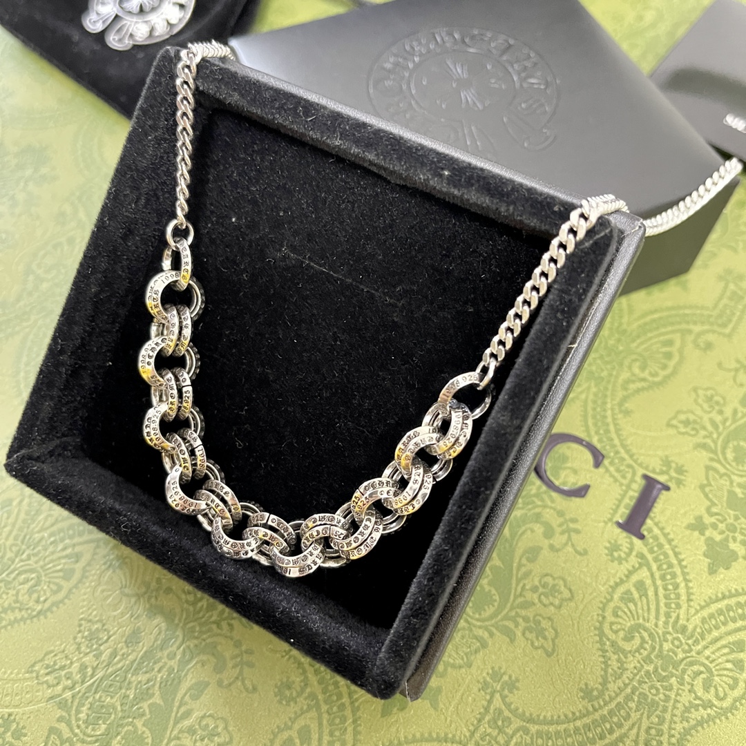 【2024】【CHROME HEARTS】ネックレス、新しいネックレス万能シンプルファッションオーナメント