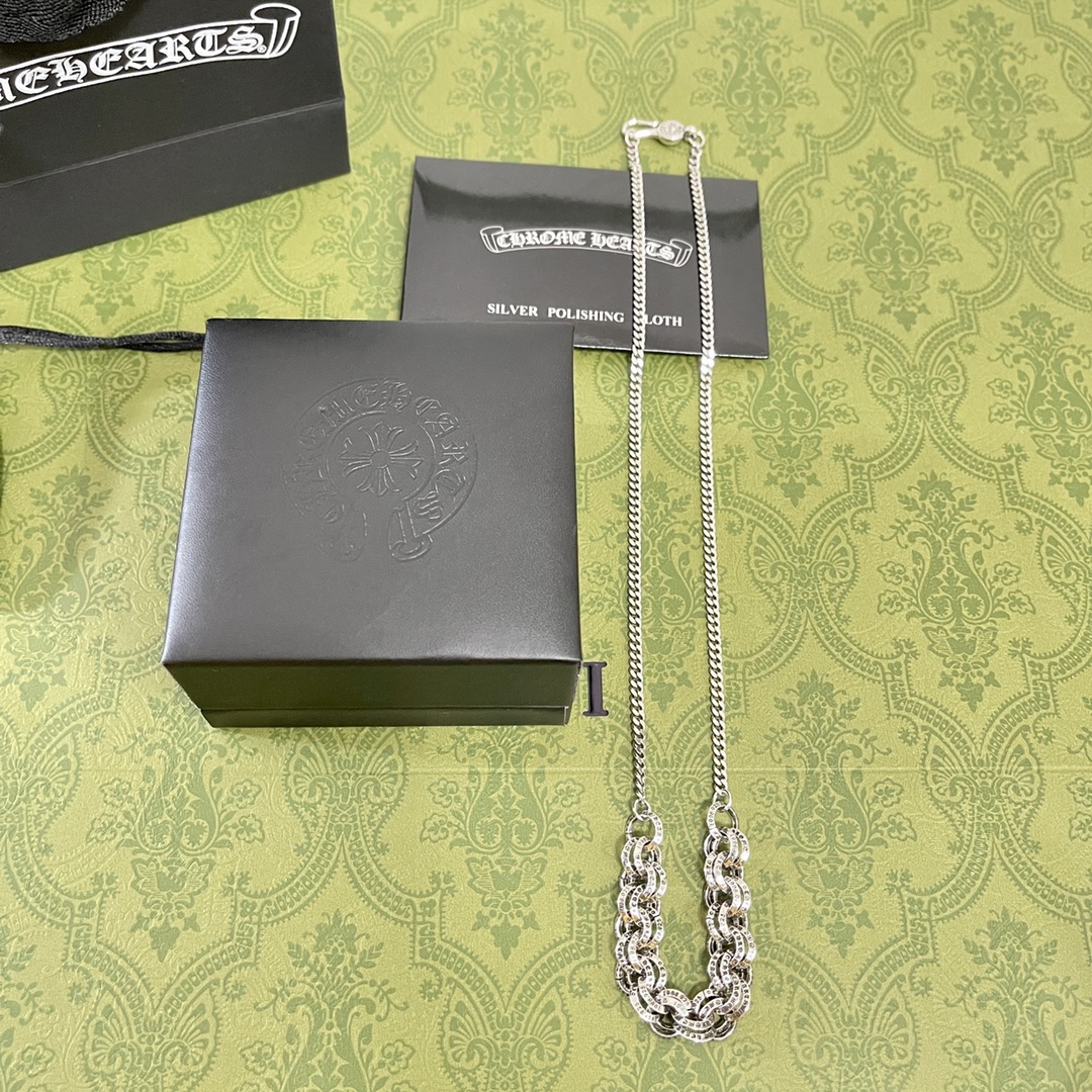 【2024】【CHROME HEARTS】ネックレス、新しいネックレス万能シンプルファッションオーナメント