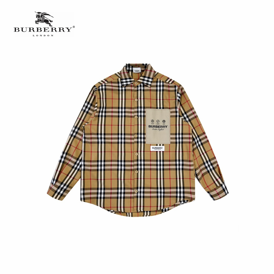 【BURBERRY  公式旗艦店】バーバリー  シャツ   ご好評に付き再入荷！