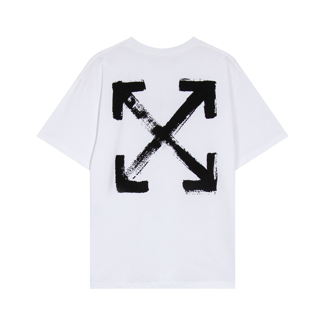 【2024】【 OFF-WHITE  公式旗艦店】オフホワイト   Tシャツ  ご好評に付き再入荷！
