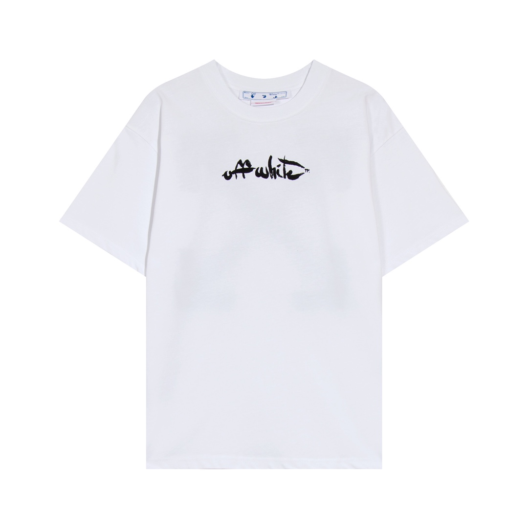 【2024】【 OFF-WHITE  公式旗艦店】オフホワイト   Tシャツ  ご好評に付き再入荷！