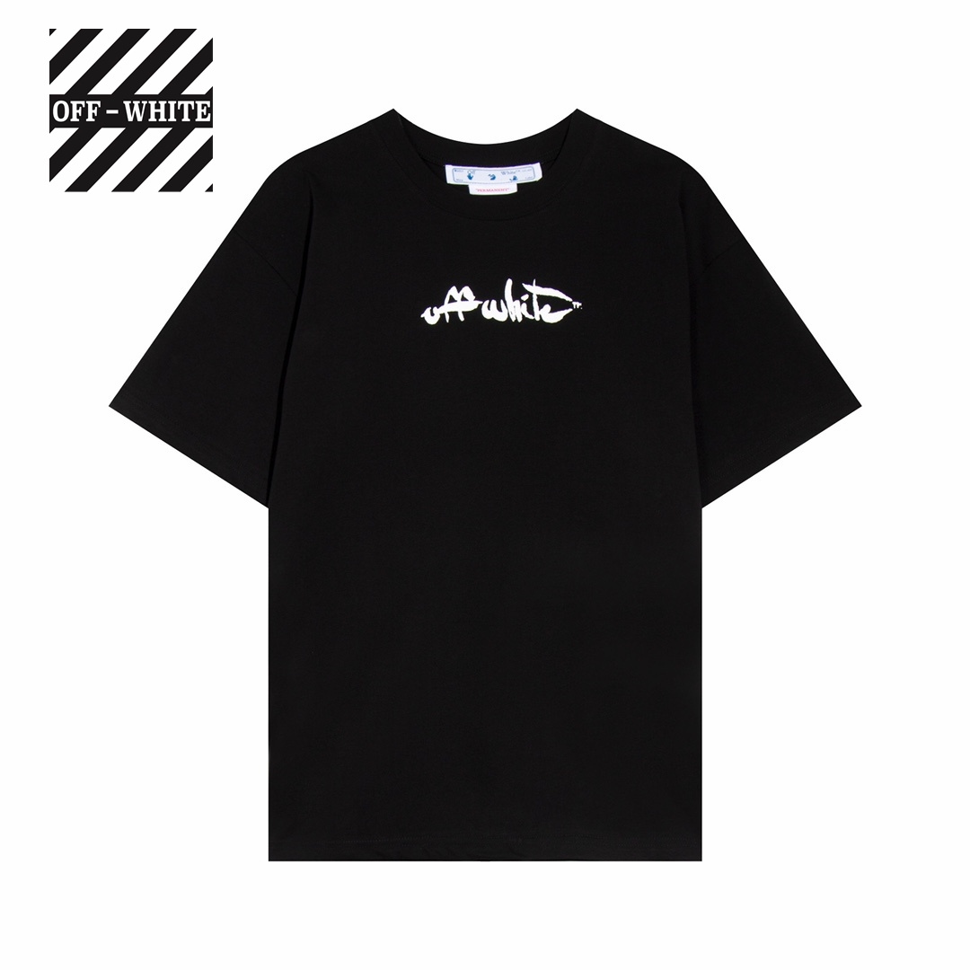 【2024】【 OFF-WHITE  公式旗艦店】オフホワイト   Tシャツ  ご好評に付き再入荷！