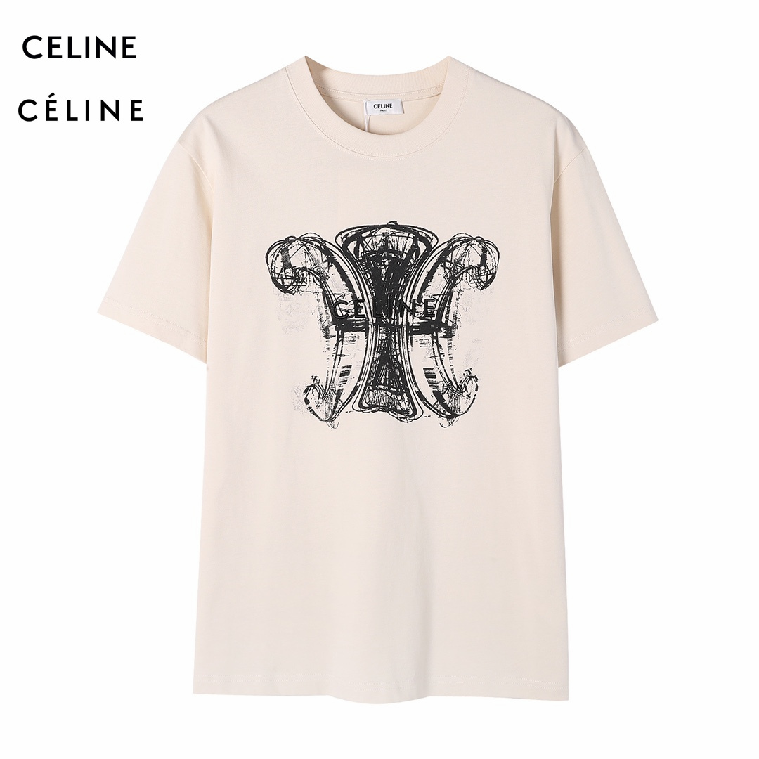 【CELINE  旗艦店】セリーヌ    Tシャツ ご好評に付き再入荷！