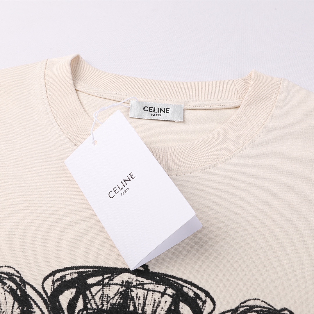 【CELINE  旗艦店】セリーヌ    Tシャツ ご好評に付き再入荷！