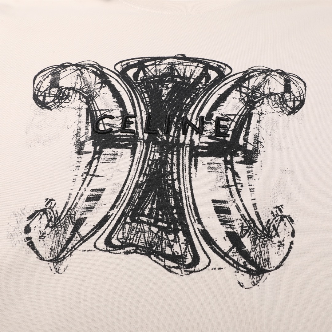【CELINE  旗艦店】セリーヌ    Tシャツ ご好評に付き再入荷！