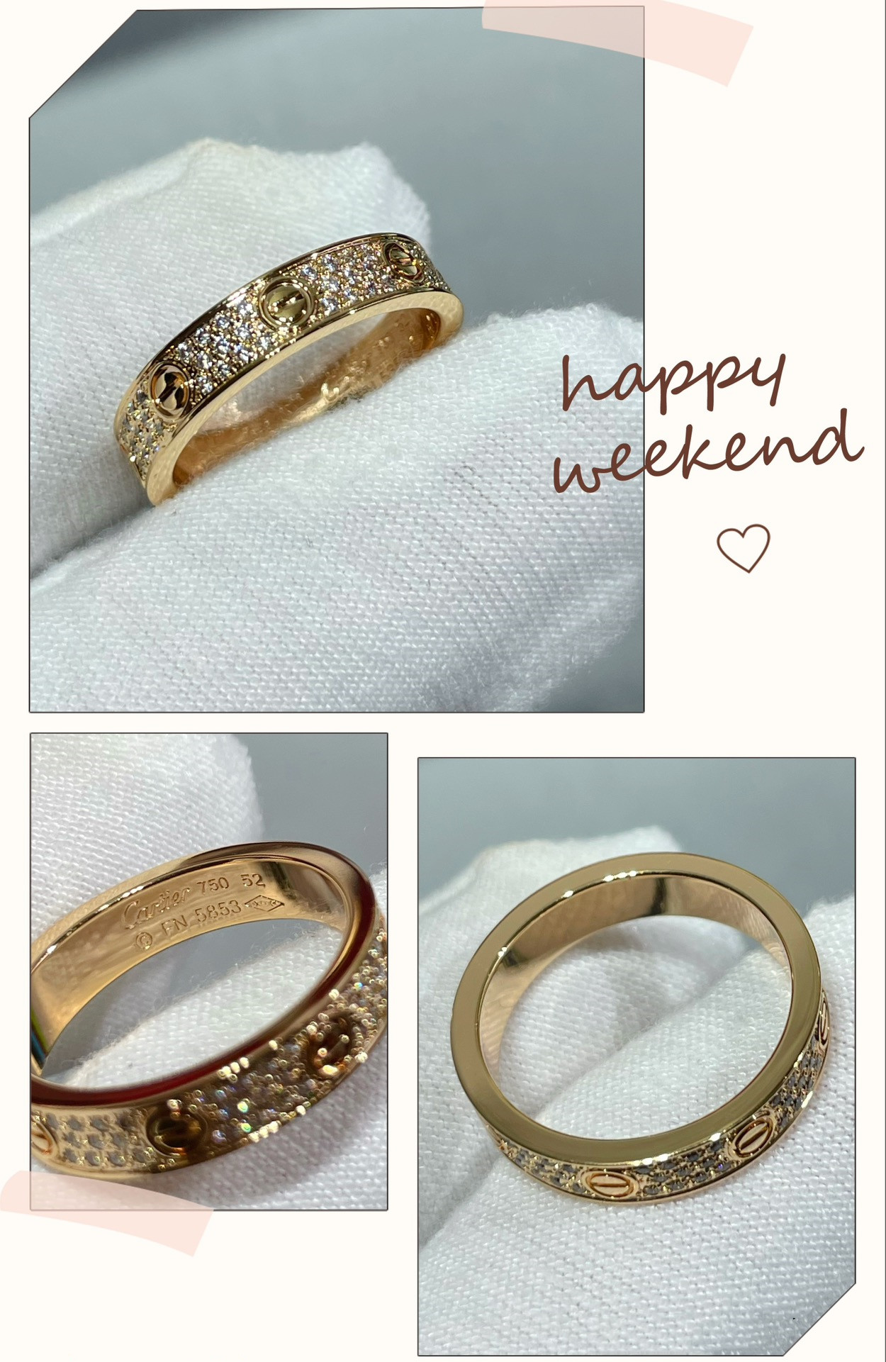 【CARTIER】カルティエ  指輪