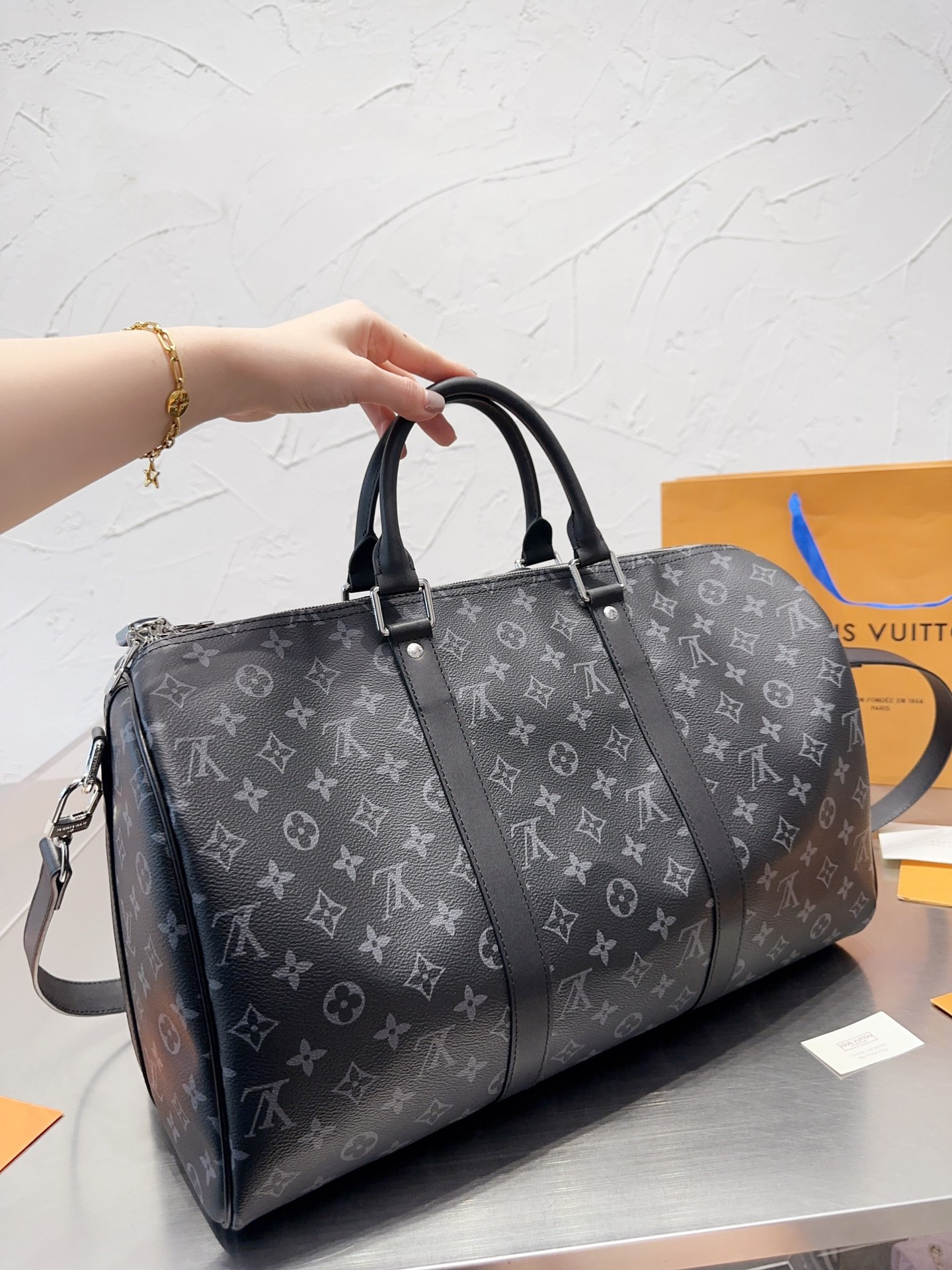 【 LOUIS VUITTON公式 旗艦店】ルイヴィトン    ハンドバッグ    当日出荷 好評に付き再入荷！45CM