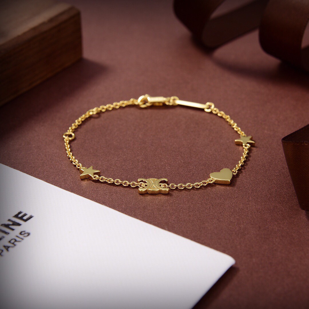 【CELINE】ブレスレット、ファッションシンプルなスタイル