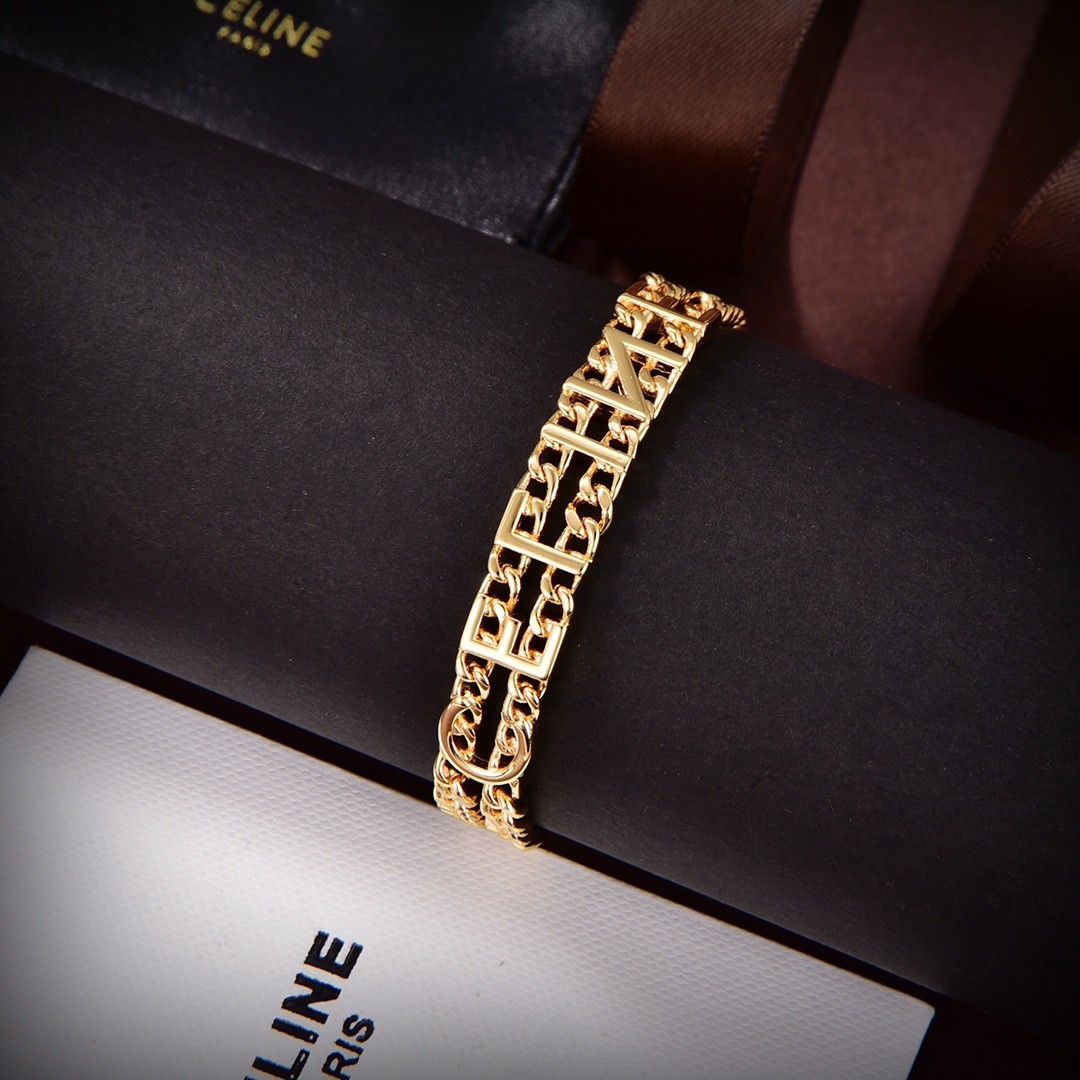 【2024】【CELINE】ブレスレット、ファッションシンプルなスタイル