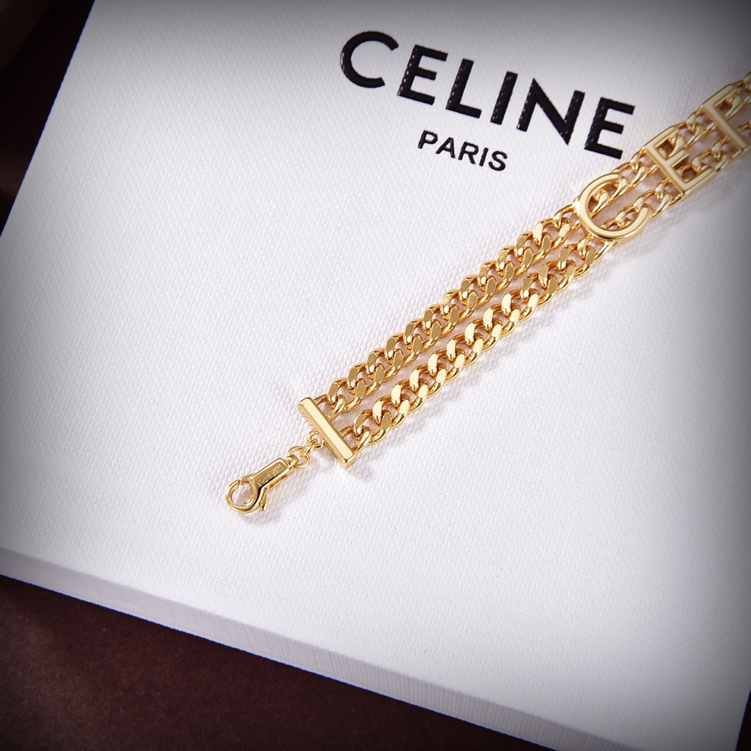 【2024】【CELINE】ブレスレット、ファッションシンプルなスタイル
