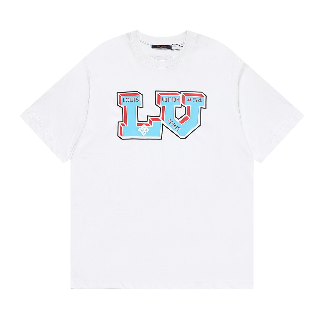 【2024】LV【LOUIS VUITTON  公式旗艦店】ルイヴィトン  Tシャツ  ご好評に付き再入荷！
