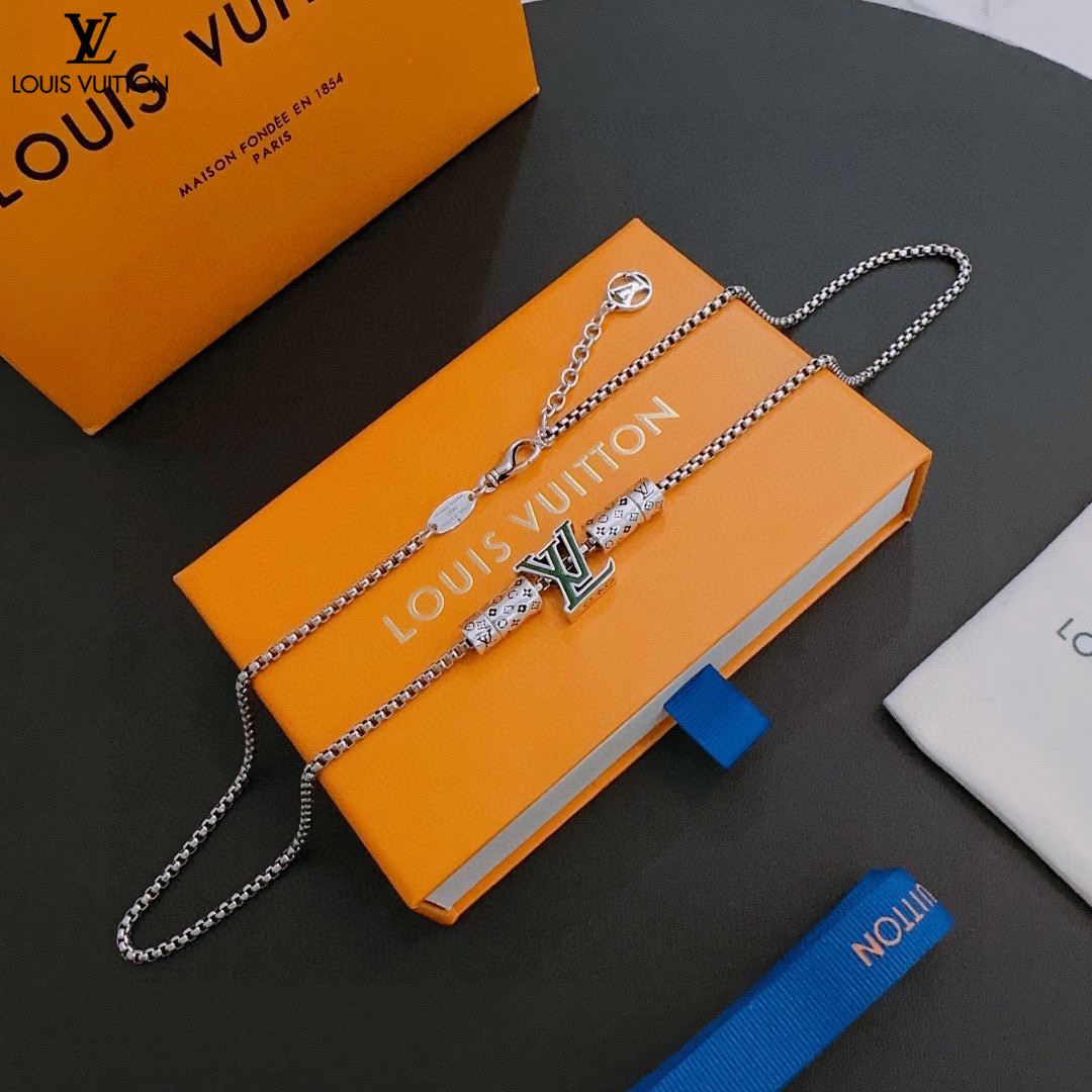 【2024】【LOUIS VUITTON】ネックレス、新しいネックレス万能シンプルファッションオーナメント