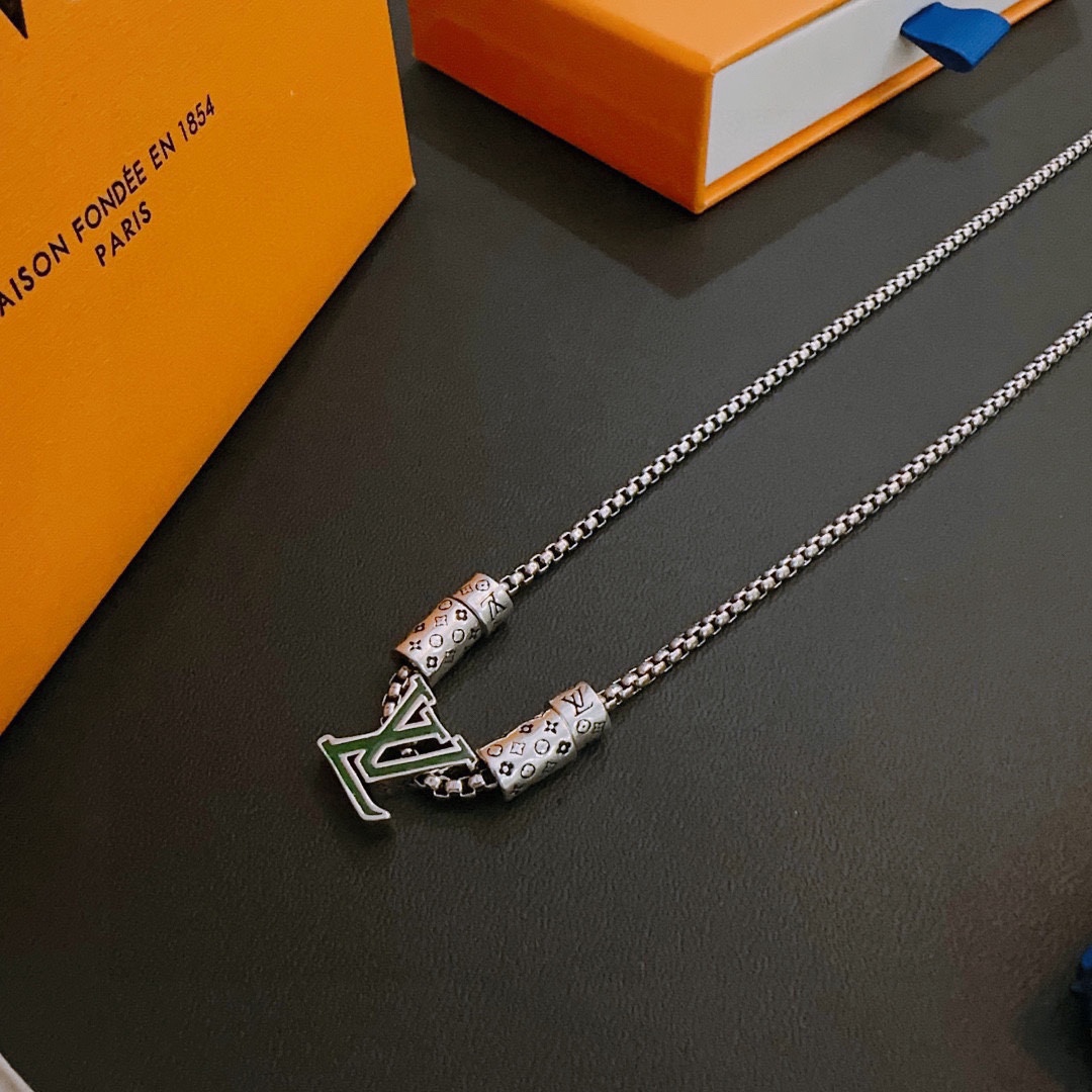 【2024】【LOUIS VUITTON】ネックレス、新しいネックレス万能シンプルファッションオーナメント