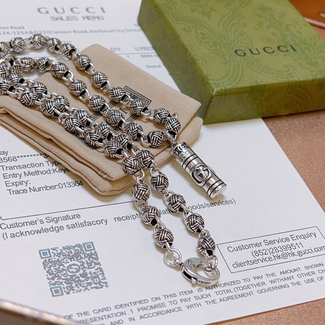 【2024】【GUCCI 】ネックレス、新しいネックレス万能シンプルファッションオーナメント