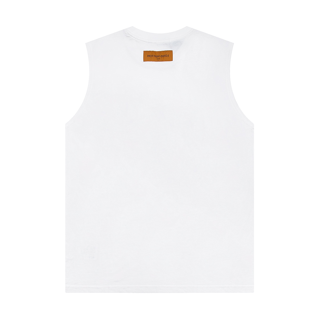 【2024】LV【LOUIS VUITTON 公式旗艦店】 ルイヴィトン   ノースリーブベスト   ご好評に付き再入荷！