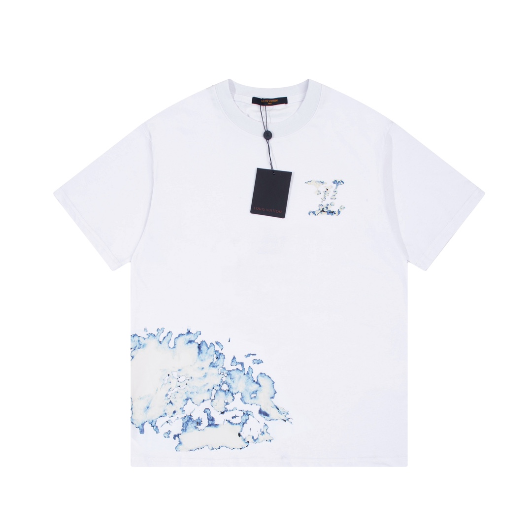 【2024】LV【LOUIS VUITTON 公式旗艦店】  ルイヴィトン Tシャツ ご好評に付き再入荷！