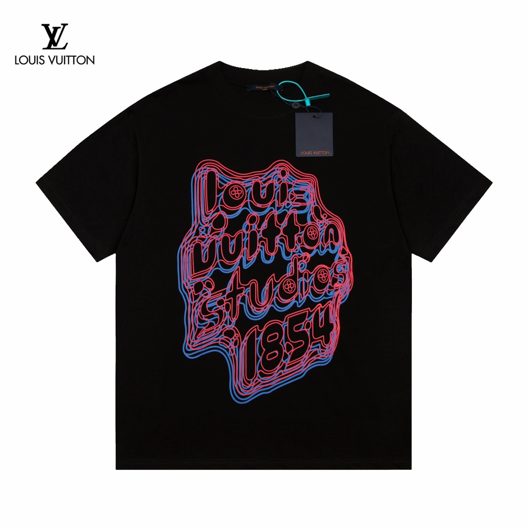 【2024】LV【LOUIS VUITTON 公式旗艦店】ルイヴィトン  バレンシアガ   Tシャツ ご好評に付き再入荷！