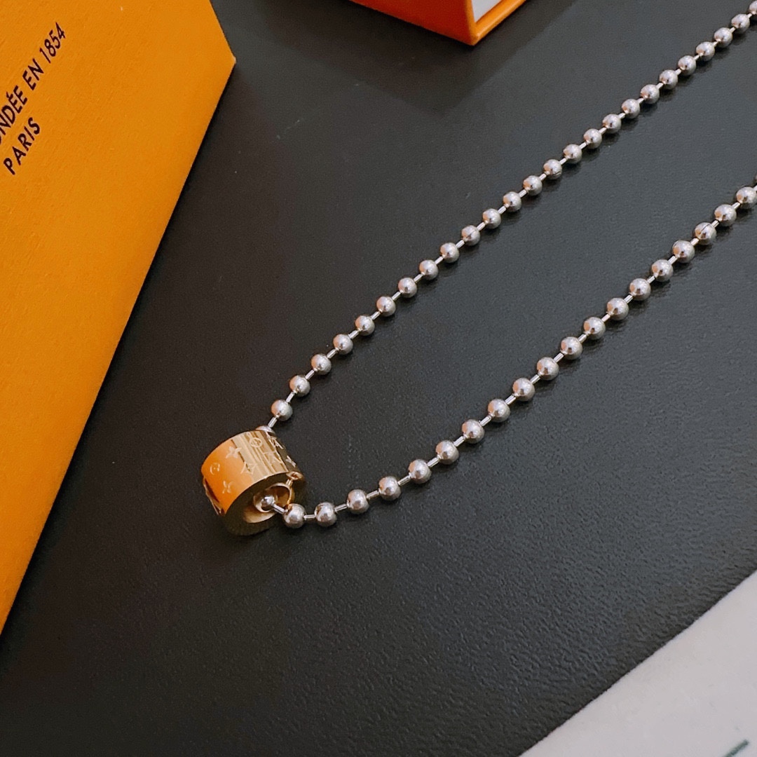 【2024】【LOUIS VUITTON】ネックレス、新しいネックレス万能シンプルファッションオーナメント