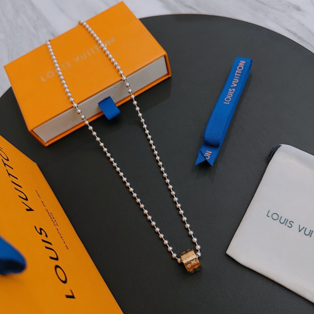 【2024】【LOUIS VUITTON】ネックレス、新しいネックレス万能シンプルファッションオーナメント