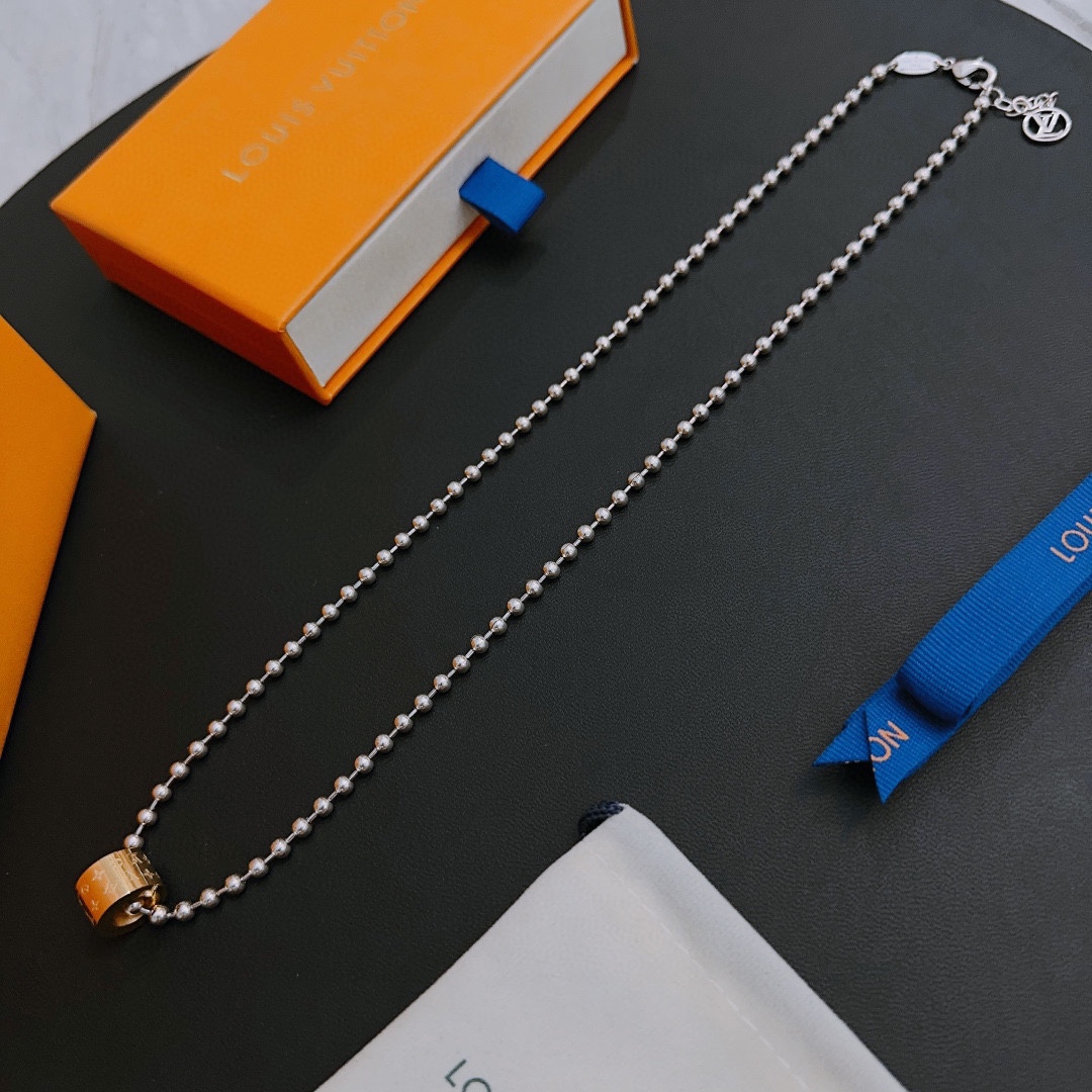 【2024】【LOUIS VUITTON】ネックレス、新しいネックレス万能シンプルファッションオーナメント