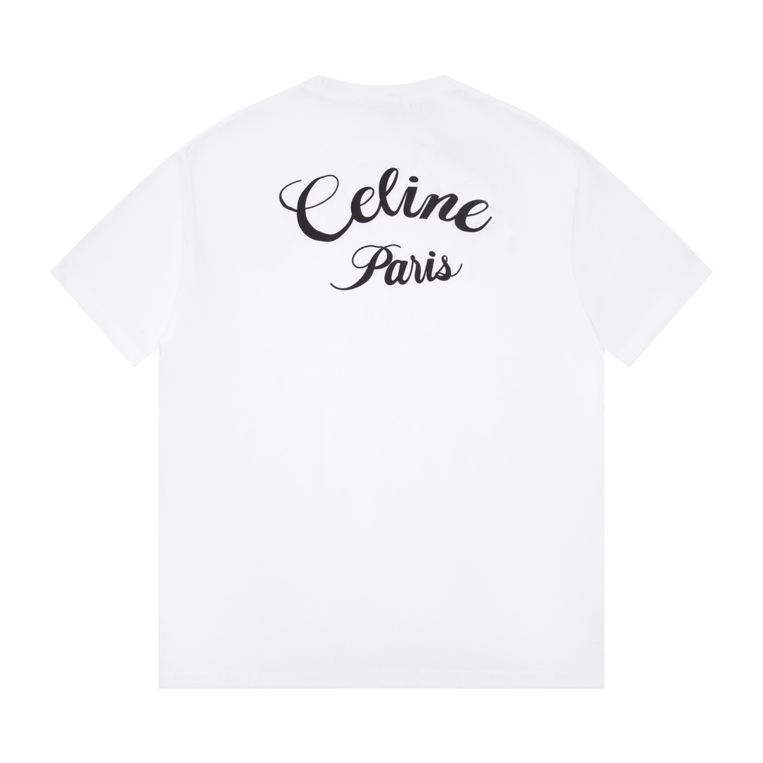【2024】【CELINE  公式旗艦店】セリーヌ  Tシャツ ご好評に付き再入荷！