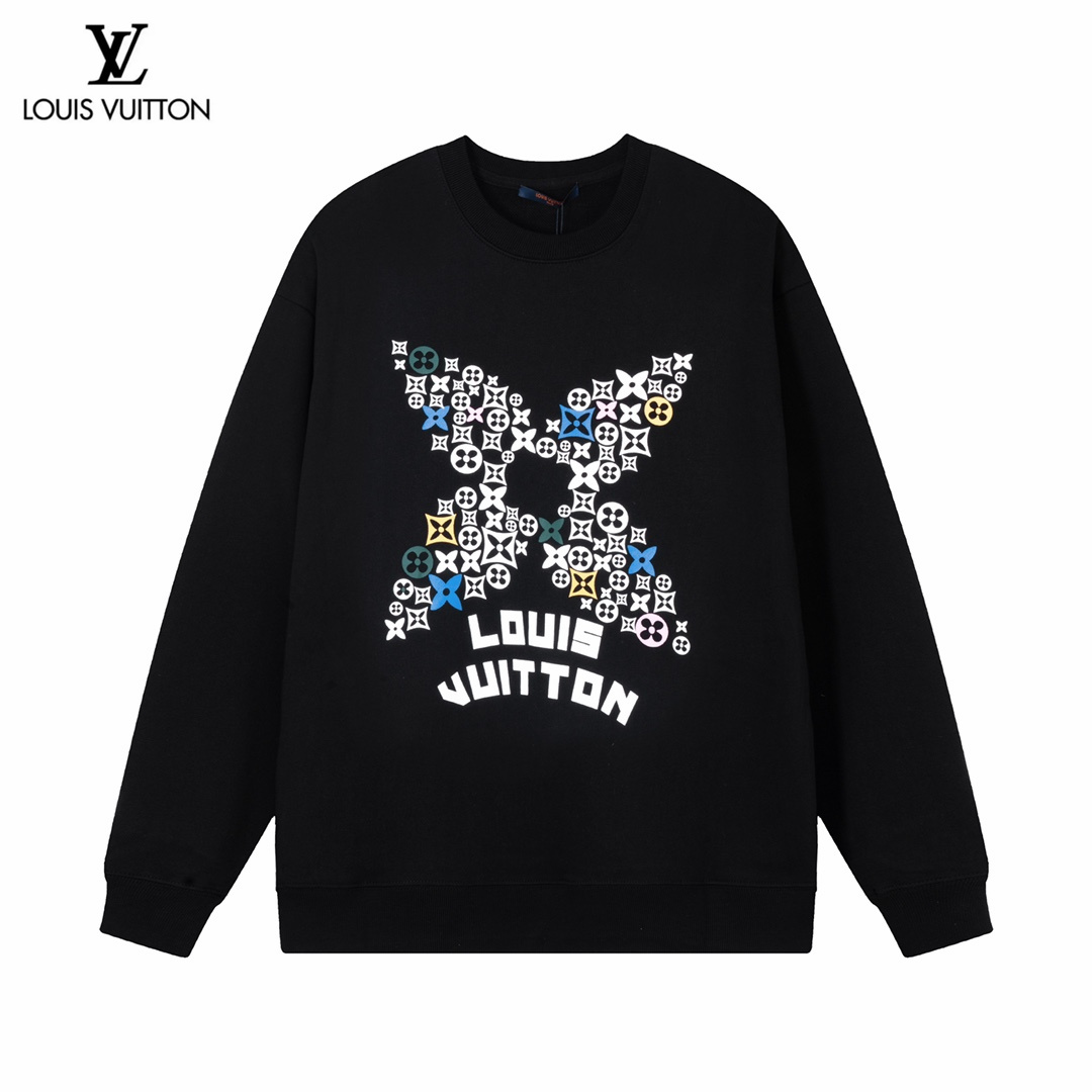 【LOUIS VUITTON  公式旗艦店】ルイヴィトン 丸首の衛衣 ご好評に付き再入荷！