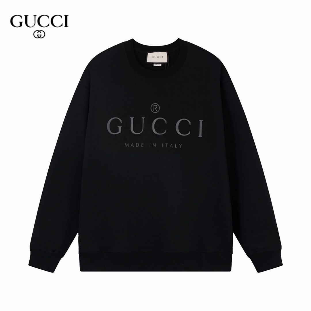 【GUCCI  公式旗艦店】グッチ  丸首の衛衣 ご好評に付き再入荷！