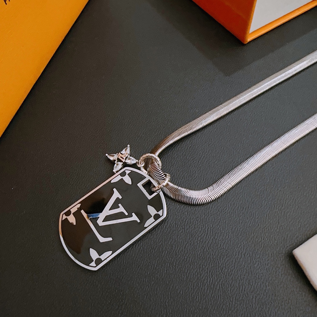 【2024】【LOUIS VUITTON】ネックレス、新しいネックレス万能シンプルファッションオーナメント
