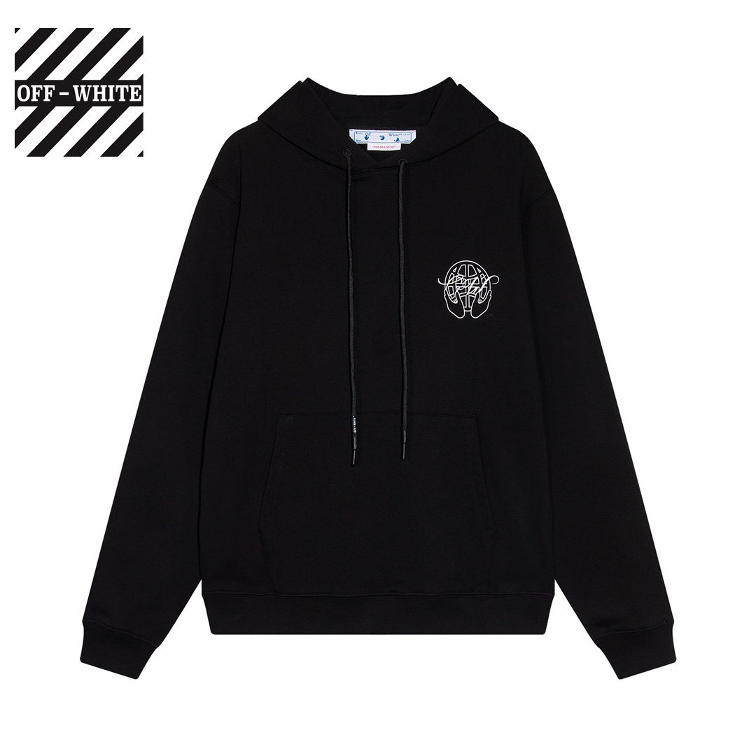 【2024】【OFF-WHITE  公式旗艦店】オフホワイトパーカースウェットご好評に付き再入荷！